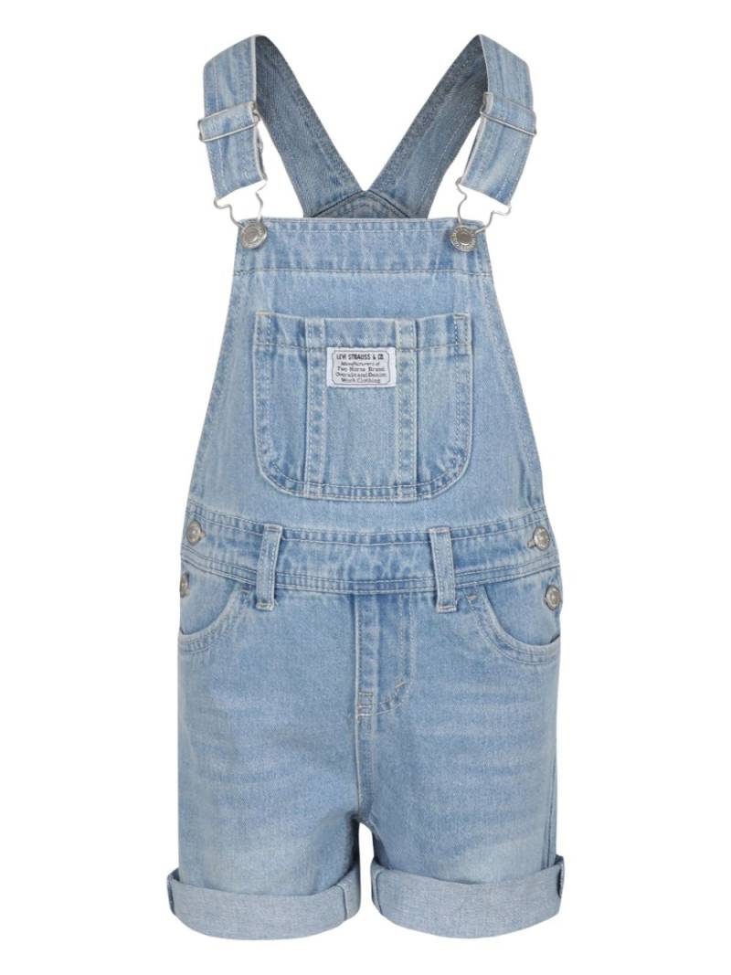 Levi's Kids denim short dungarees - Blue von Levi's Kids