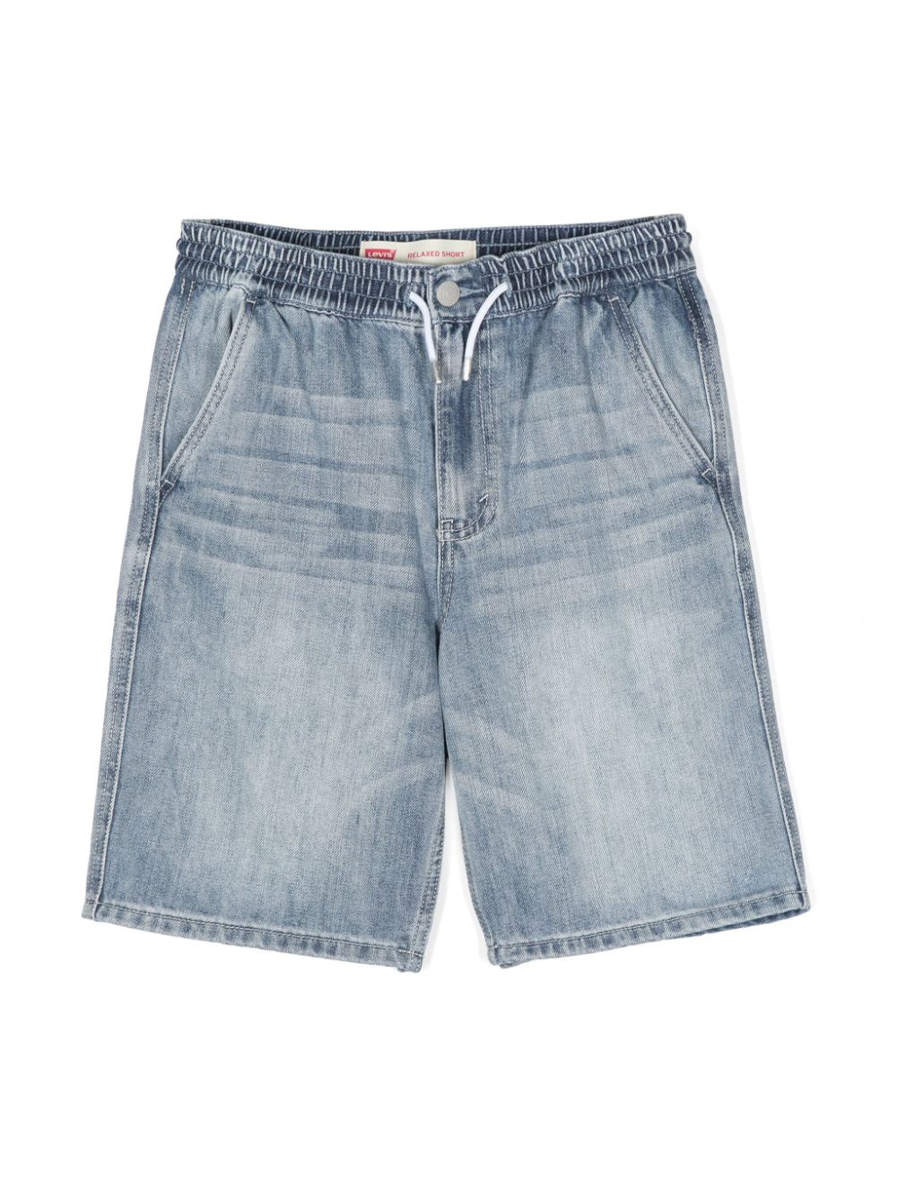 Levi's Kids drawstring-waist denim shorts - Blue von Levi's Kids