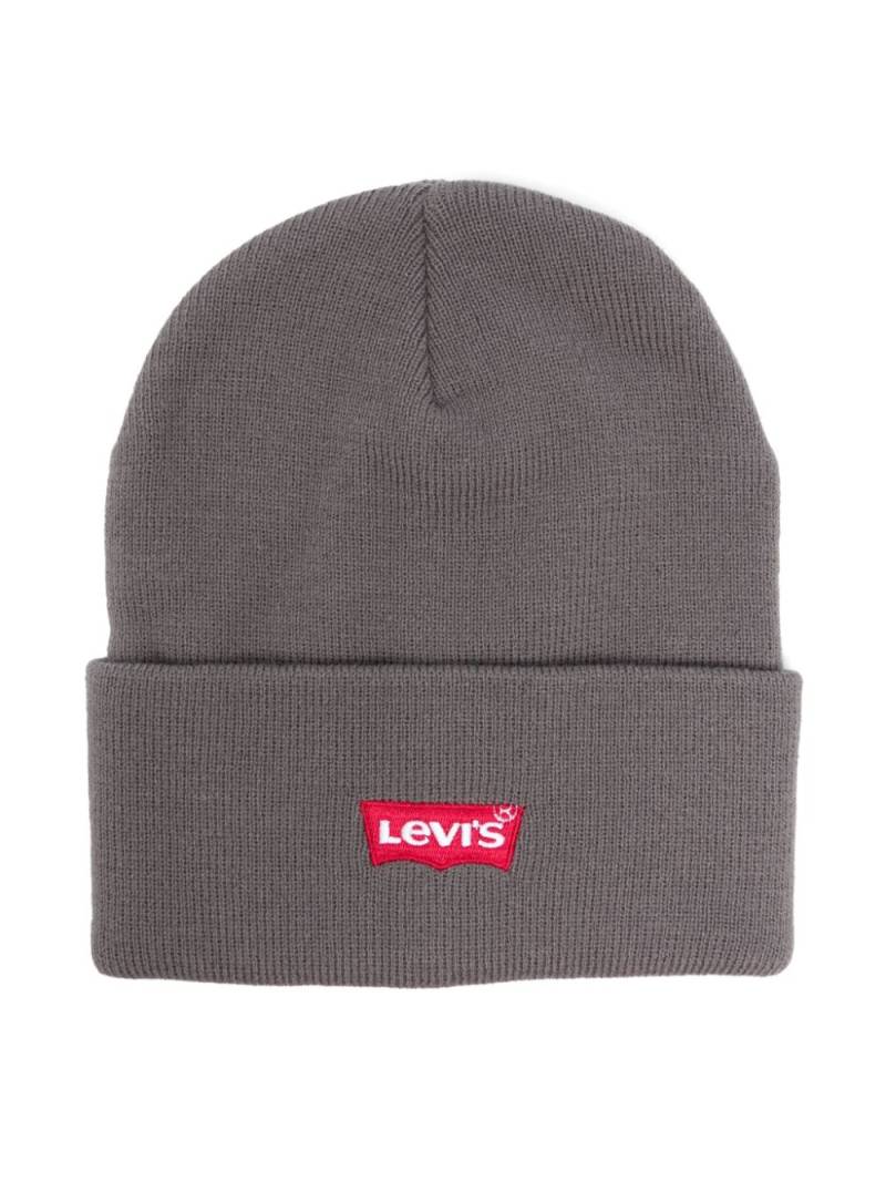 Levi's Kids logo-embroidered beanie hat - Grey von Levi's Kids