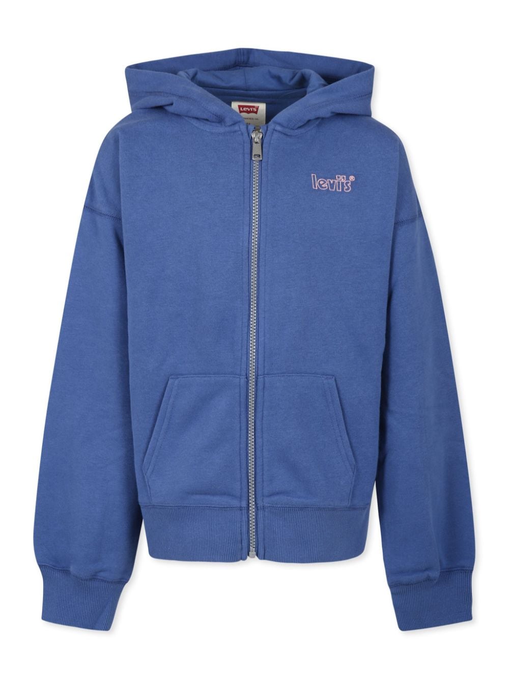 Levi's Kids logo embroidered zip hoodie - Blue von Levi's Kids