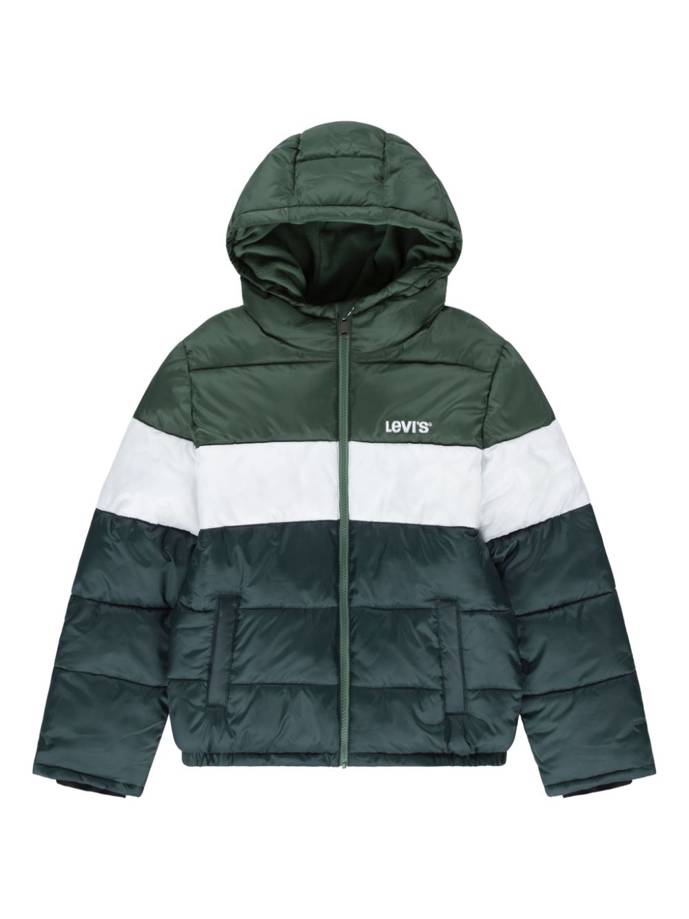 Levi's Kids logo padded jacket - Green von Levi's Kids