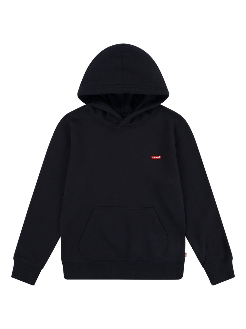 Levi's Kids logo-patch hoodie - Black von Levi's Kids