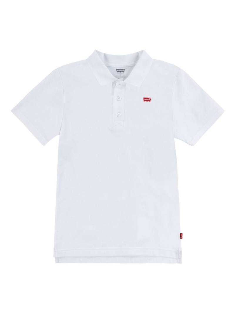 Levi's Kids logo-patch polo shirt - White von Levi's Kids