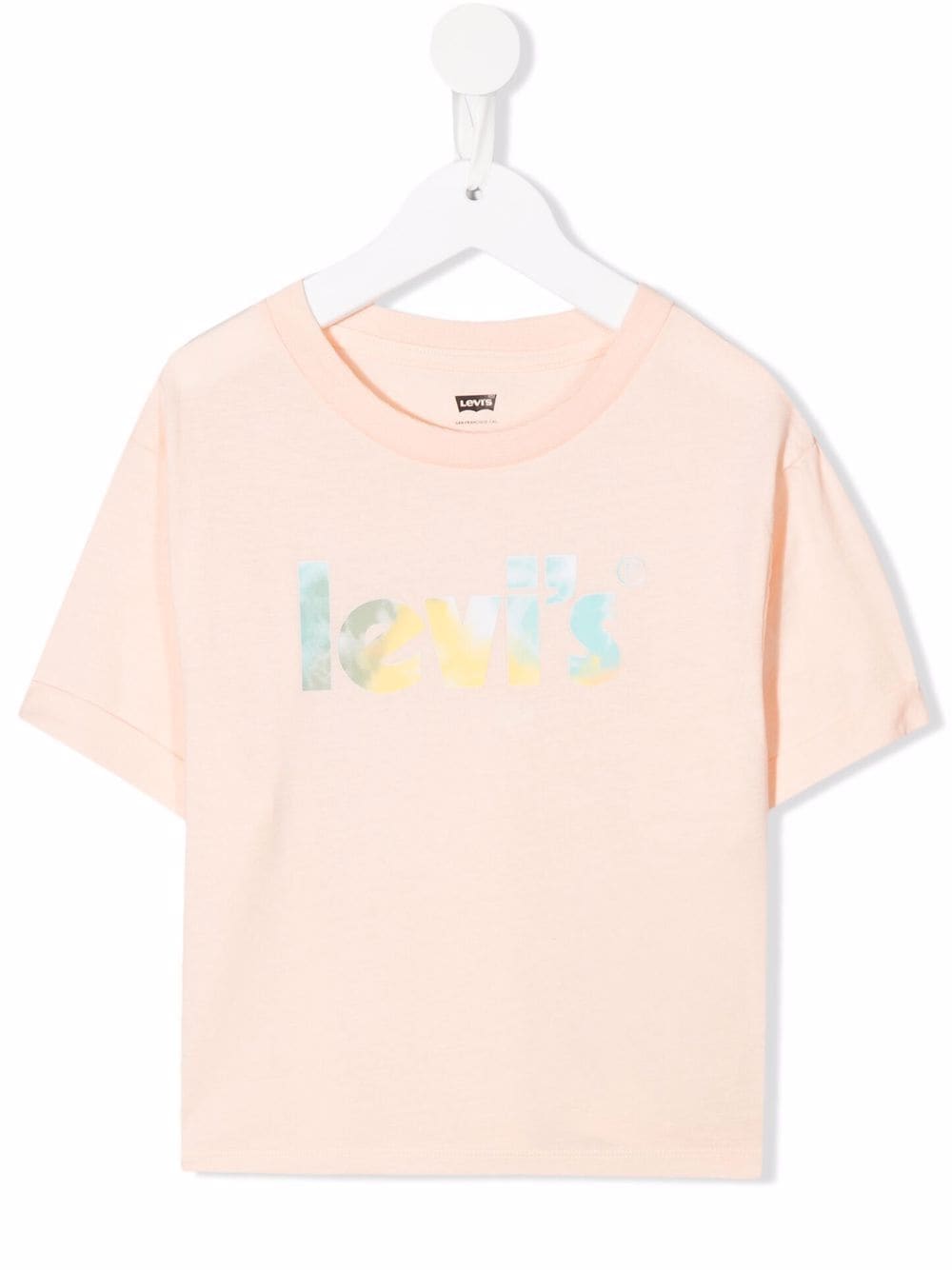 Levi's Kids logo-print cotton T-shirt - Pink von Levi's Kids