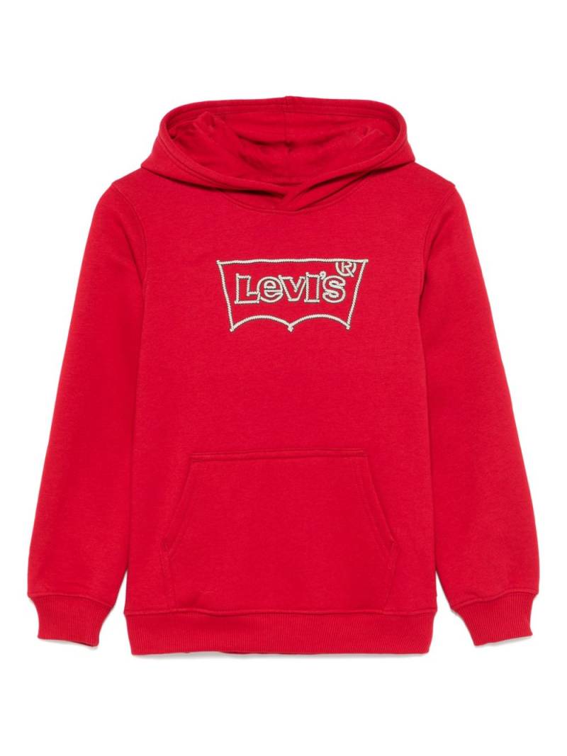 Levi's Kids logo-print hoodie - Red von Levi's Kids