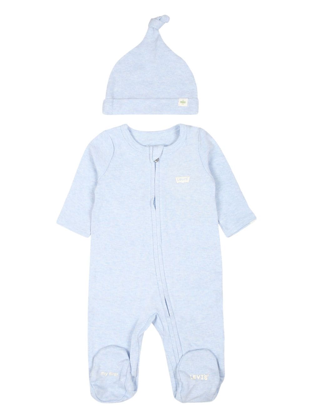 Levi's Kids organic-cotton babygrow set - Blue von Levi's Kids