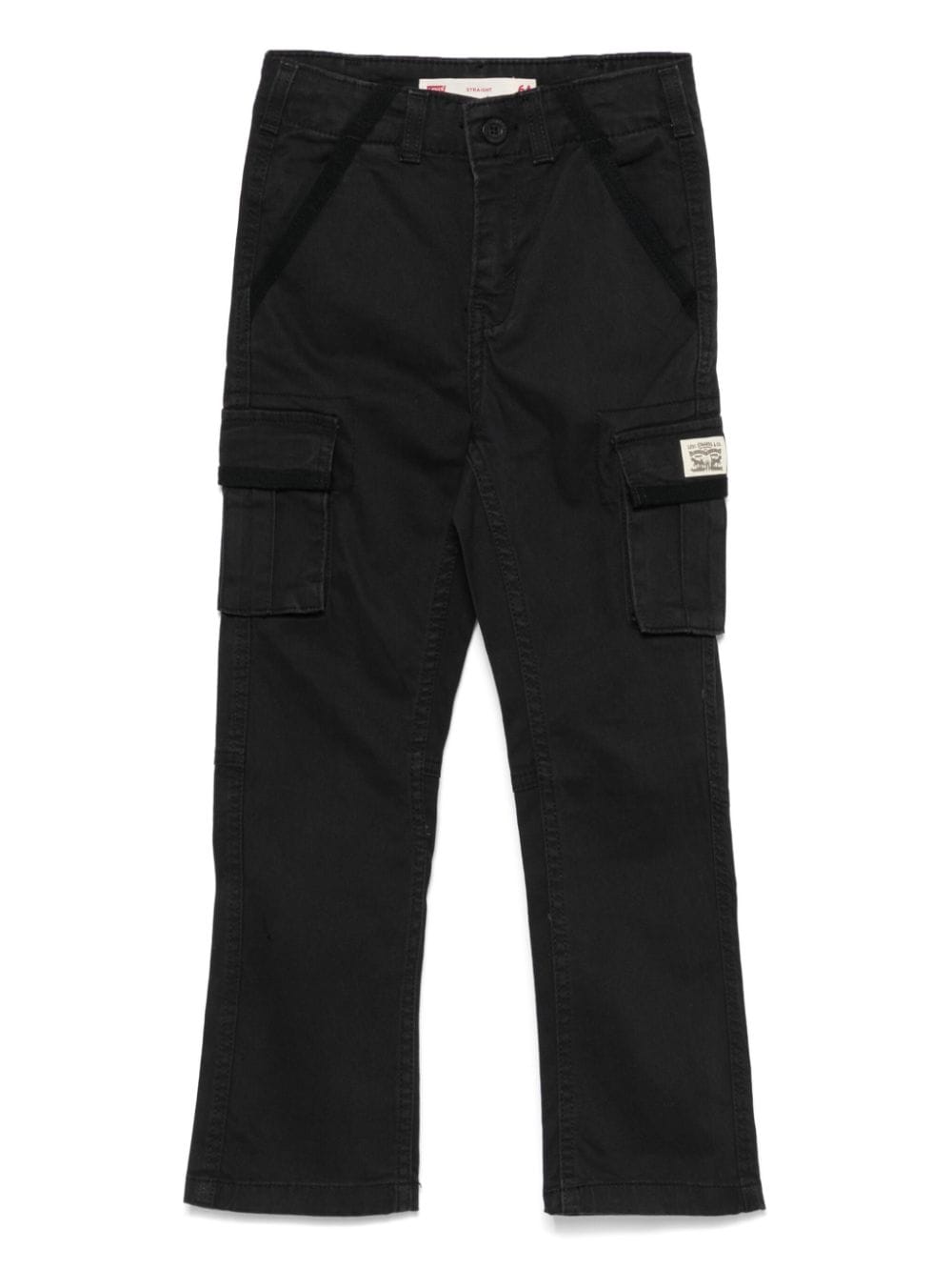 Levi's Kids straight cargo trousers - Black von Levi's Kids