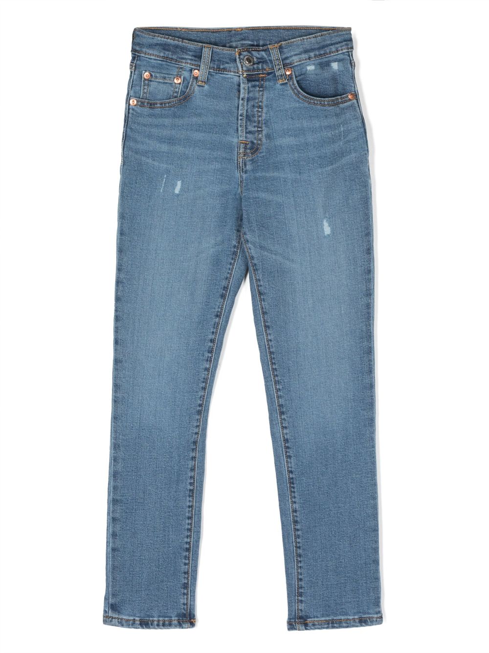 Levi's Kids straight-leg denim trousers - Blue von Levi's Kids