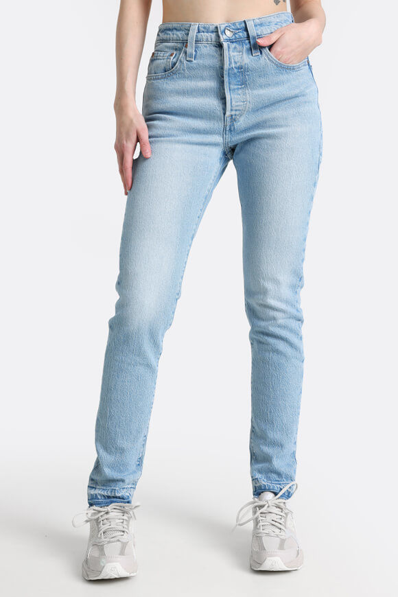 Levi's 501 High Rise Skinny Jeans L30 | Shine Up | Damen  | 27/30 von Levi's