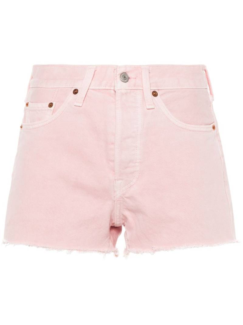 Levi's 501 cotton denim shorts - Pink von Levi's