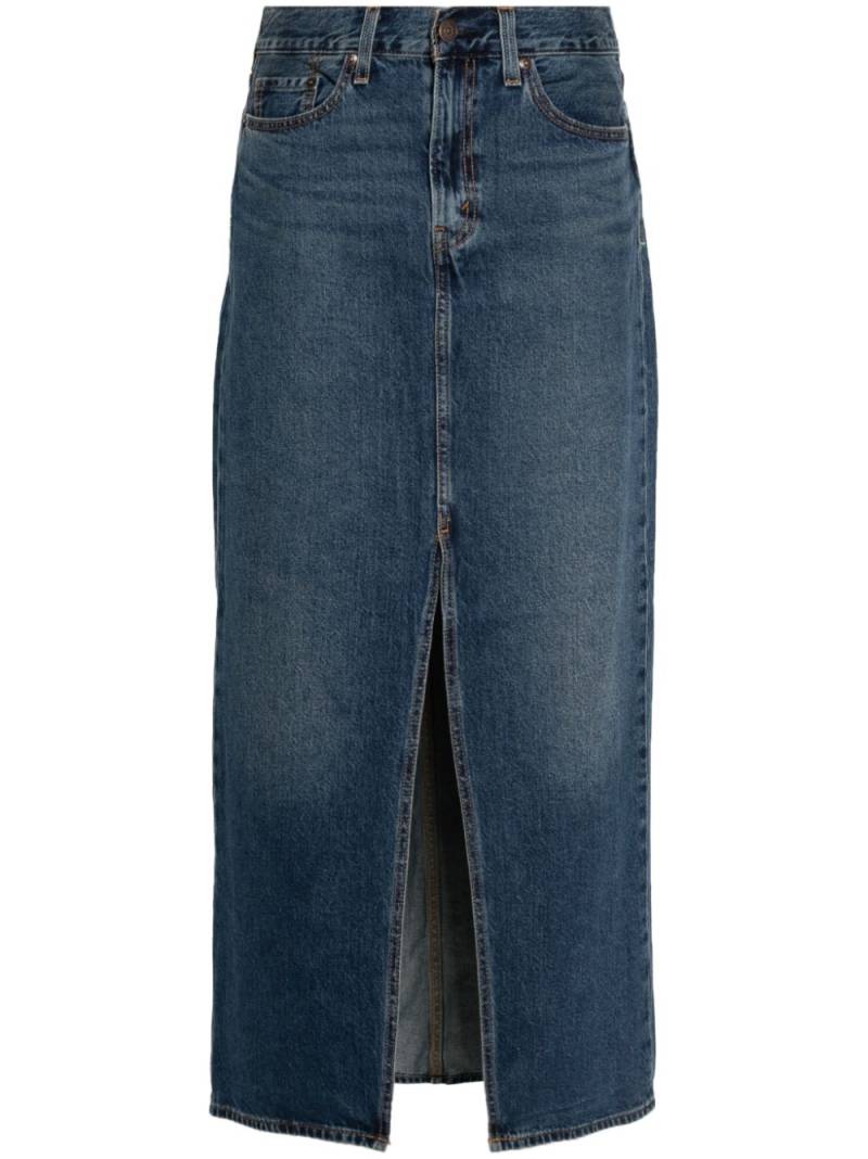 Levi's Ankle Column maxi skirt - Blue von Levi's