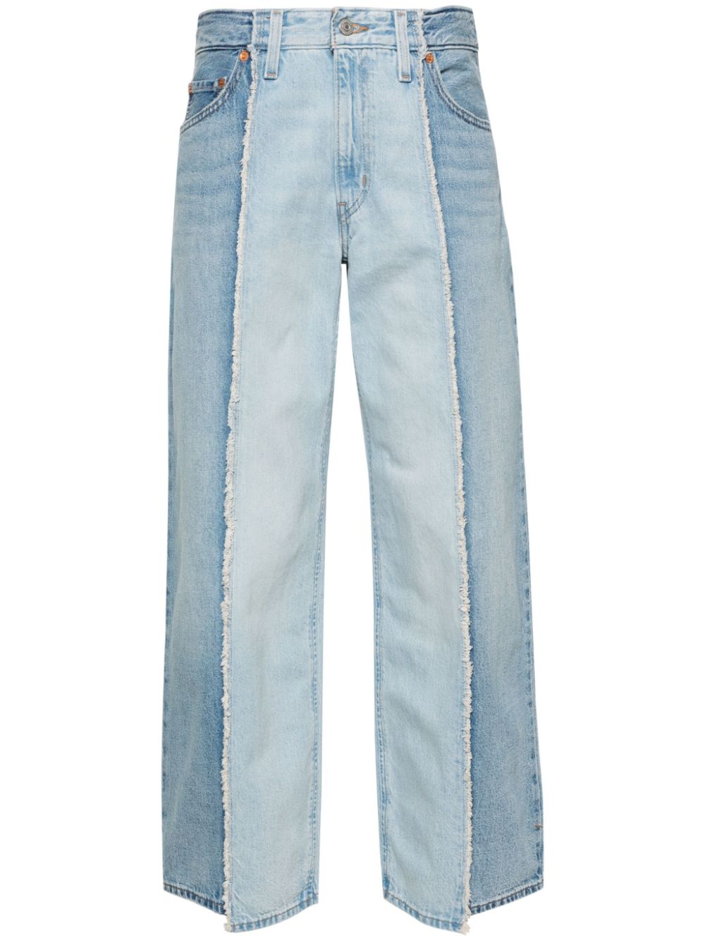 Levi's Baggy Dad mid-rise cropped jeans - Blue von Levi's