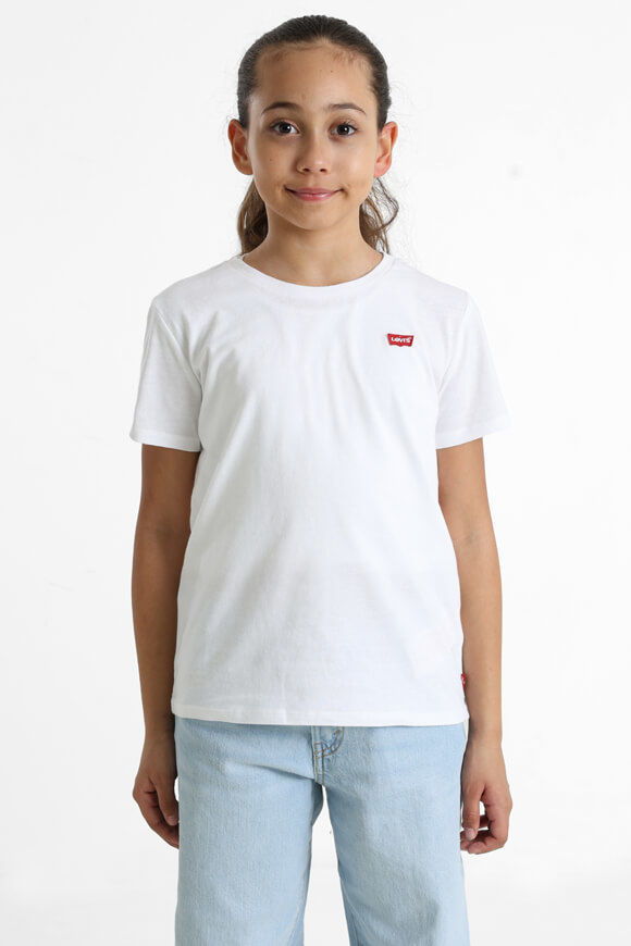 Levi's Batwing Chest Hit T-Shirt | White | Mädchen  | 10 von Levi's