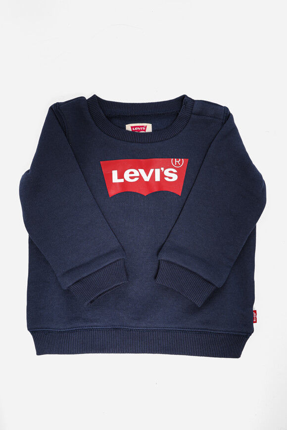 Levi's Batwing Screenprint Baby Sweatshirt | Dress Blues | Baby  | 24-36m von Levi's