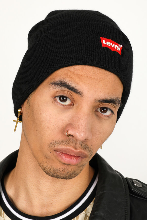 Levi's Beanie | Schwarz | Herren  | Einheitsgroesse von Levi's