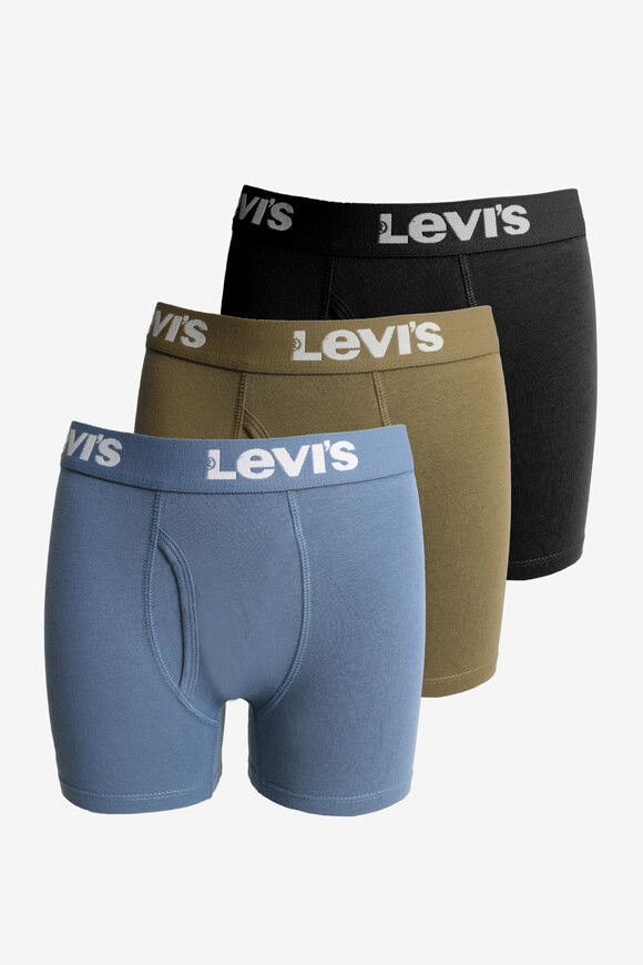 Levi's Dreierpack Boxershorts | Black | Jungen  | L von Levi's