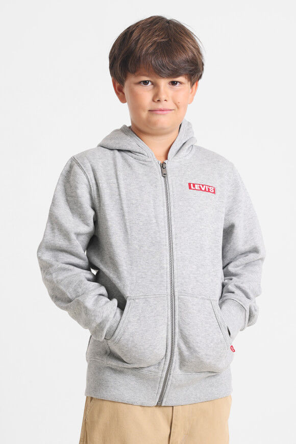 Levi's Kapuzensweatjacke | Grey Heather | Jungen  | 12 von Levi's