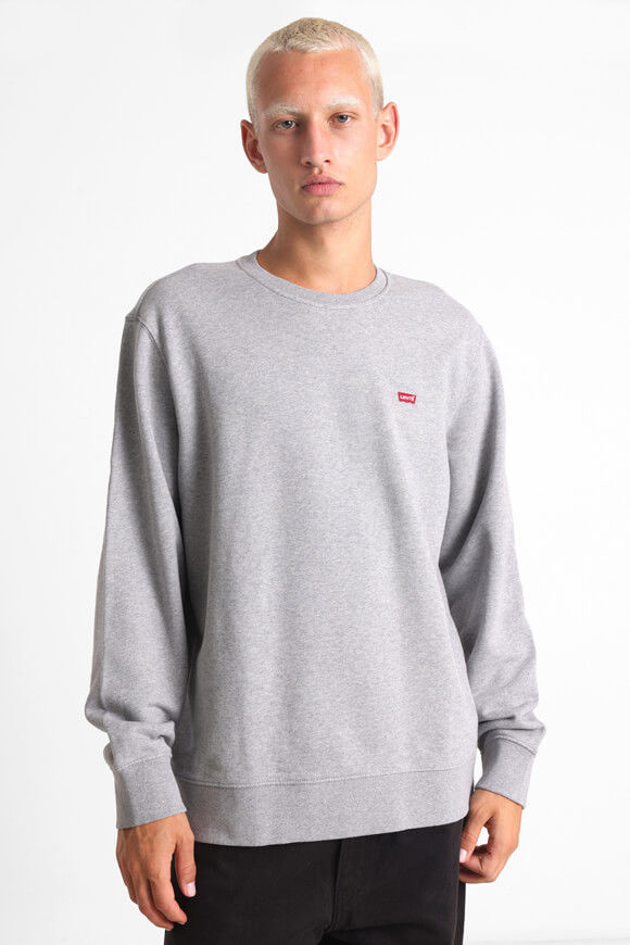 Levi's New Original Sweatshirt | Grey Heather | Herren  | S von Levi's