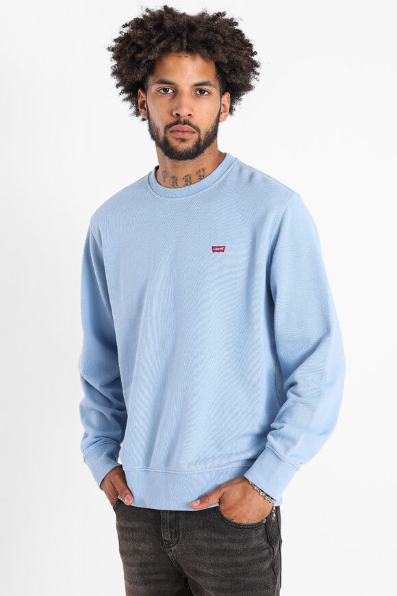 Levi's Original Housemark Sweatshirt | Soft Chambray Blue | Herren  | M von Levi's