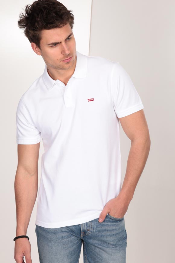 Levi's Poloshirt | Weiss | Herren  | L von Levi's