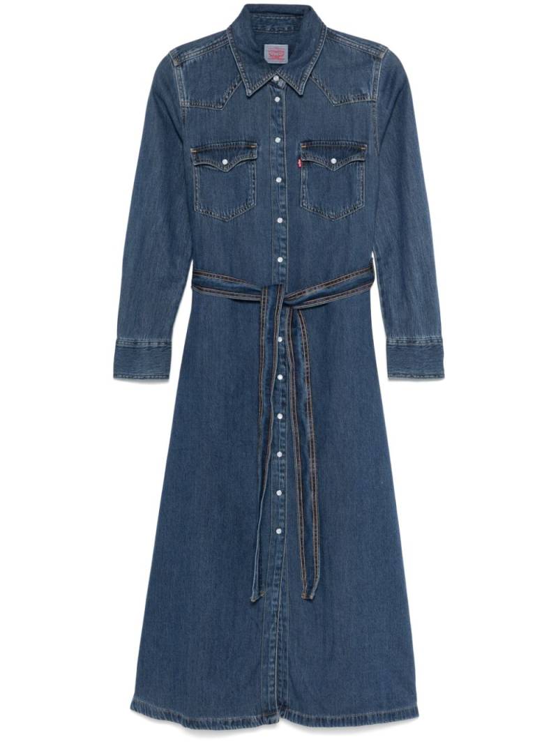 Levi's Quinney denim dress - Blue von Levi's