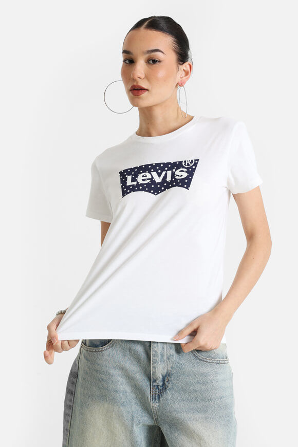 Levi's T-Shirt | White | Damen  | M von Levi's