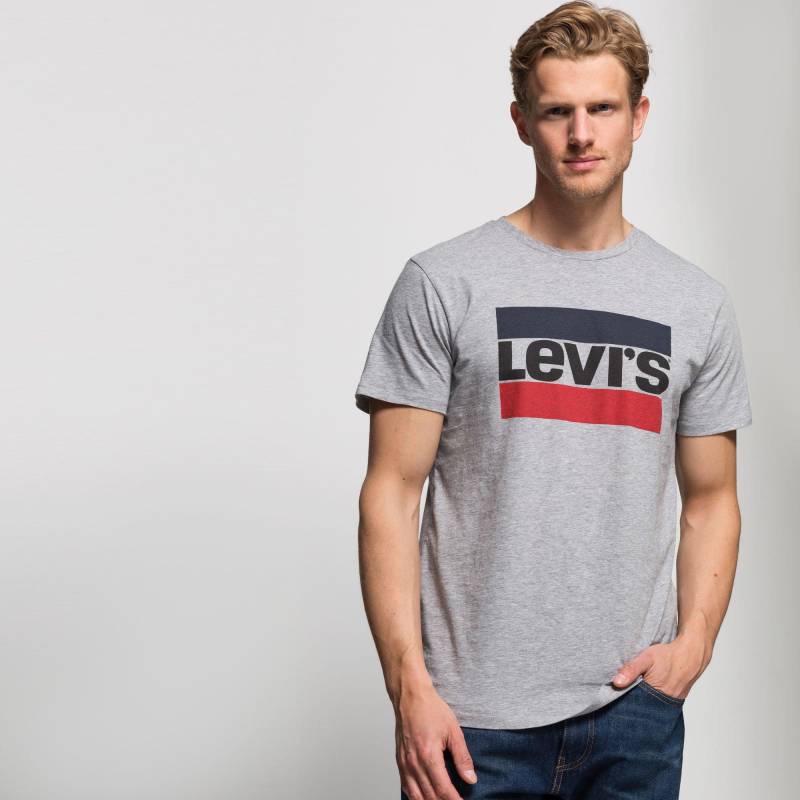 T-shirt, Modern Fit, Kurzarm Herren Weiss L von Levi's®