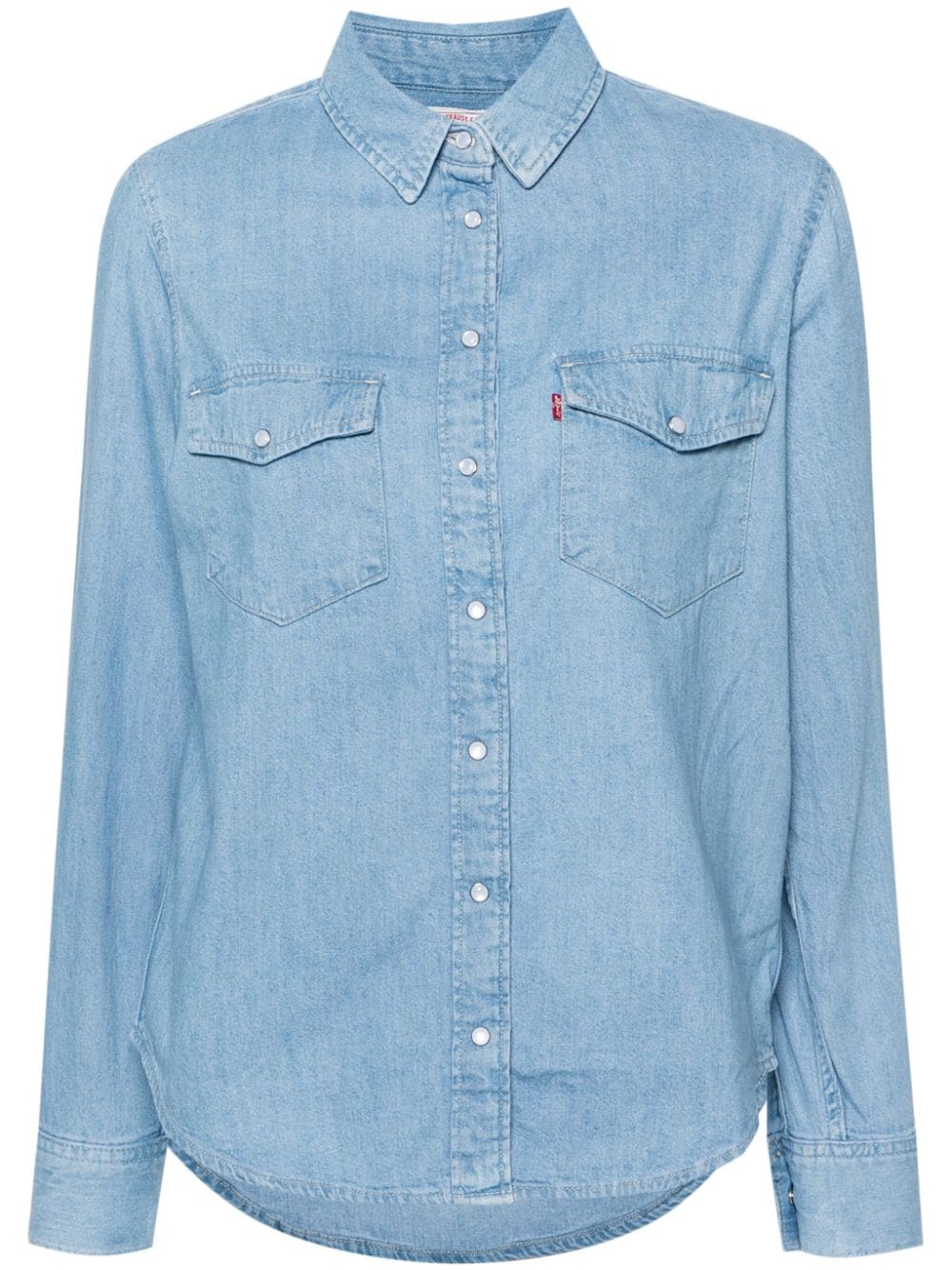 Levi's cotton denim shirt - Blue von Levi's