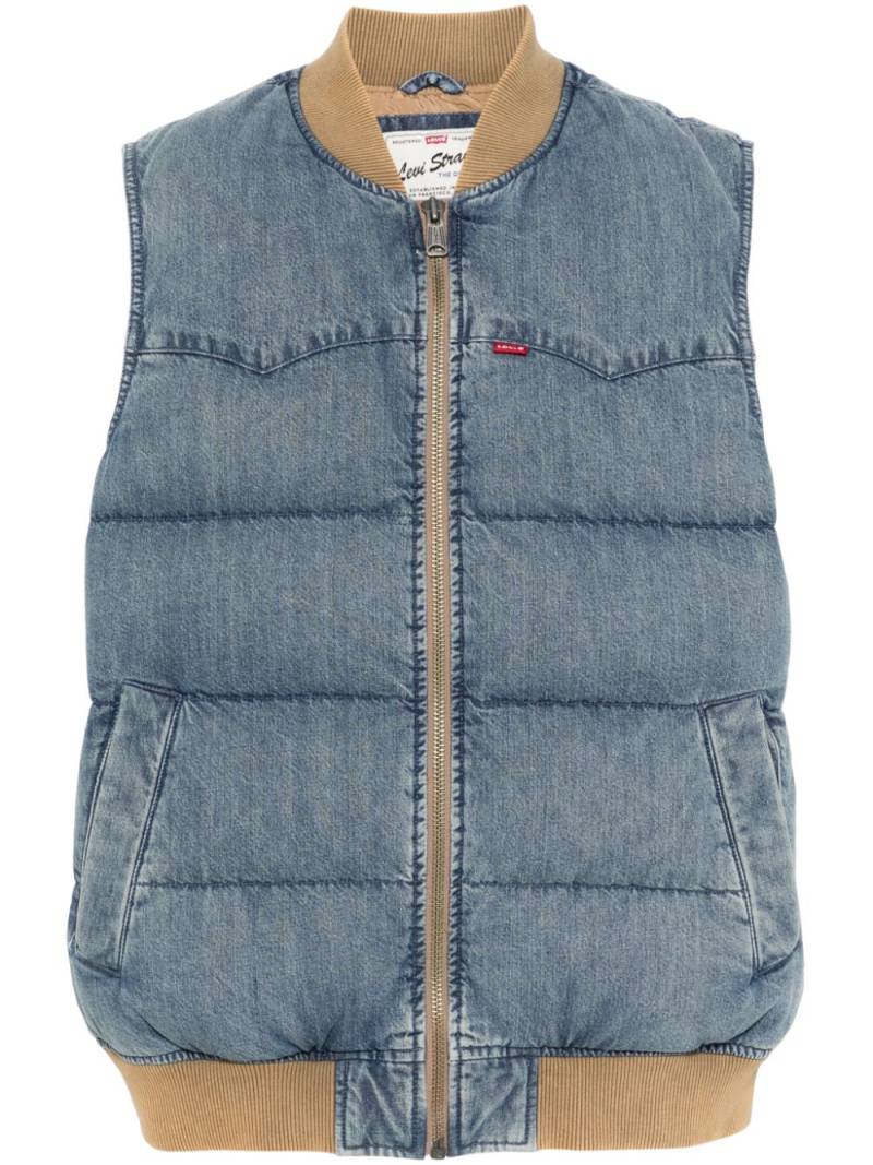 Levi's denim gilet - Blue von Levi's