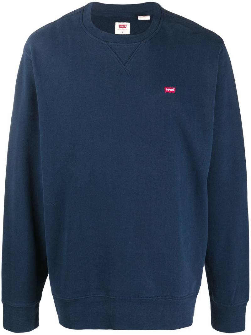 Levi's logo detail sweatshirt - Blue von Levi's