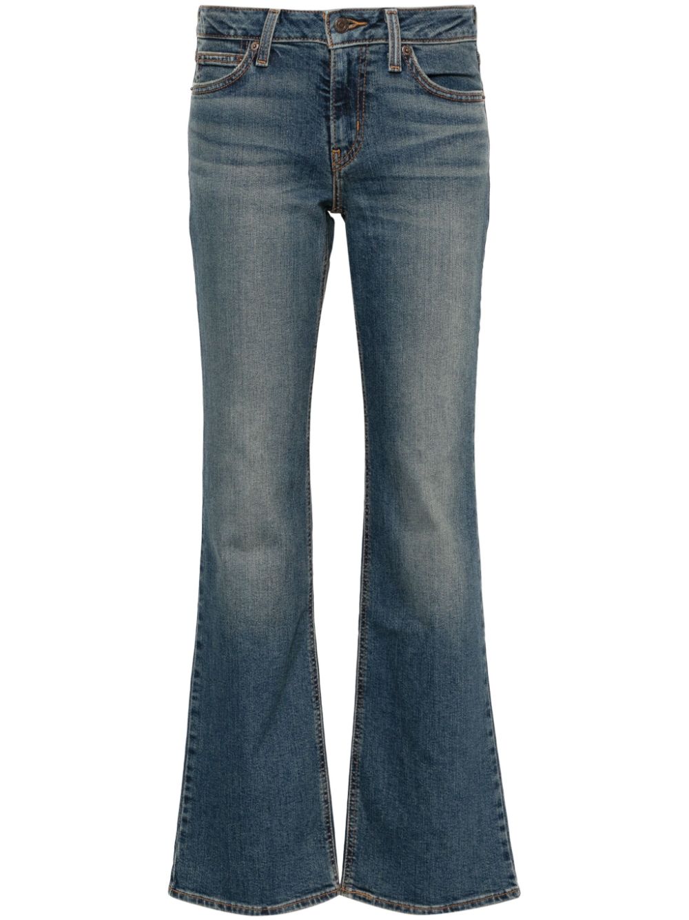 Levi's low-rise bootcut jeans - Blue von Levi's