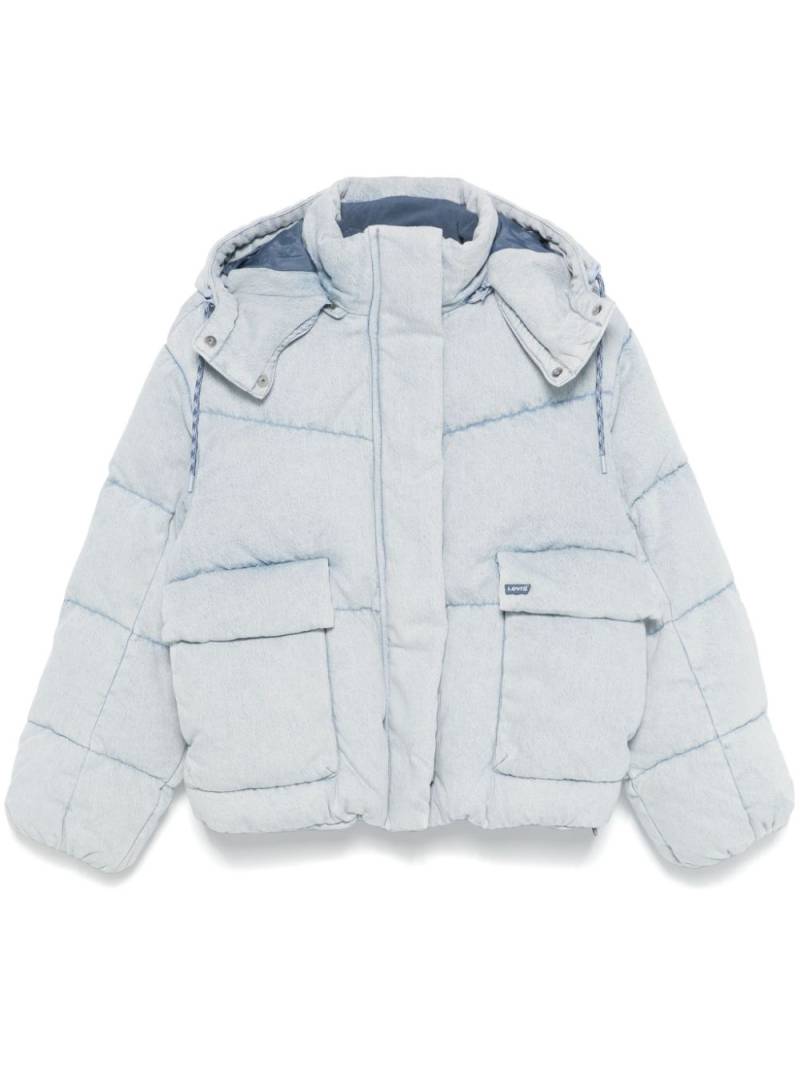 Levi's padded denim jacket - Blue von Levi's