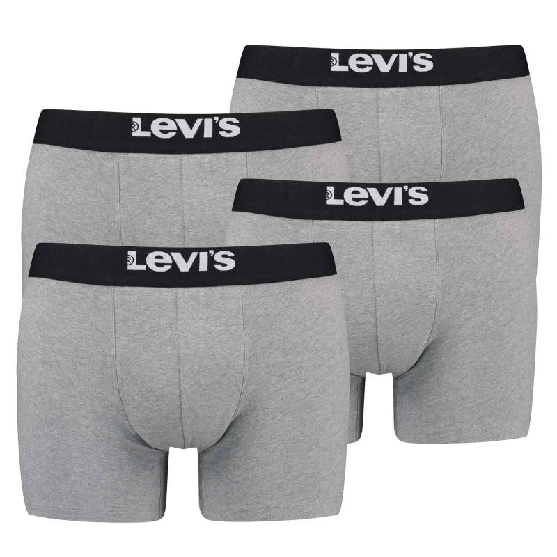 Levis - Boxershort  Stretch, für Herren, Grau, Größe L von Levis