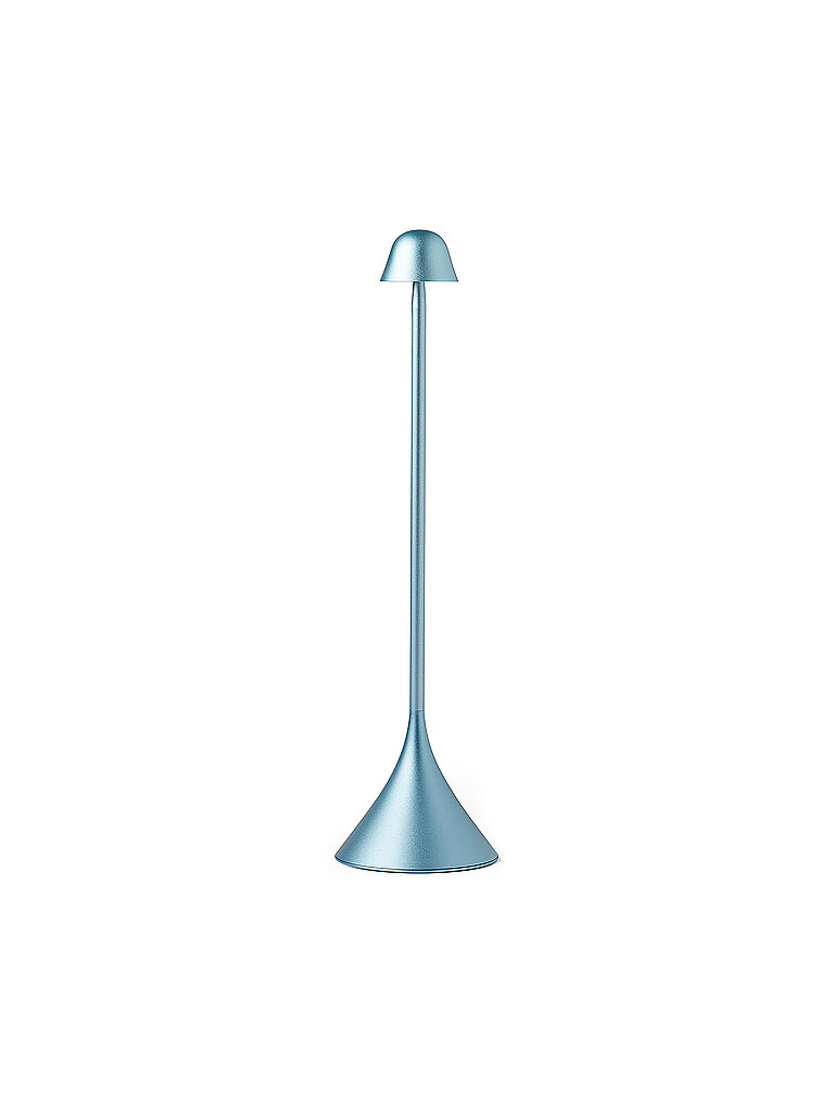 LEXON LED Lampe STELI 28,6cm Light Blue hellblau von Lexon