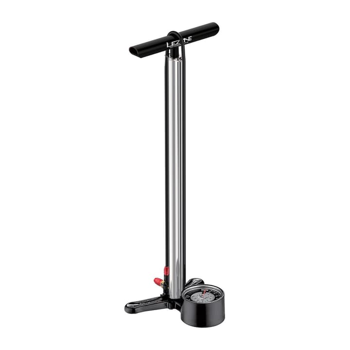 Lezyne CNC Floor Drive 3.5 Standpumpe silber von Lezyne