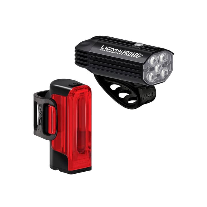 Lezyne Fusion Drive Pro 600+ / Strip Drive 300+ Pair Velolicht von Lezyne