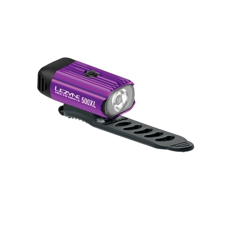 Lezyne Hecto Drive 500Xl Velolicht violett von Lezyne