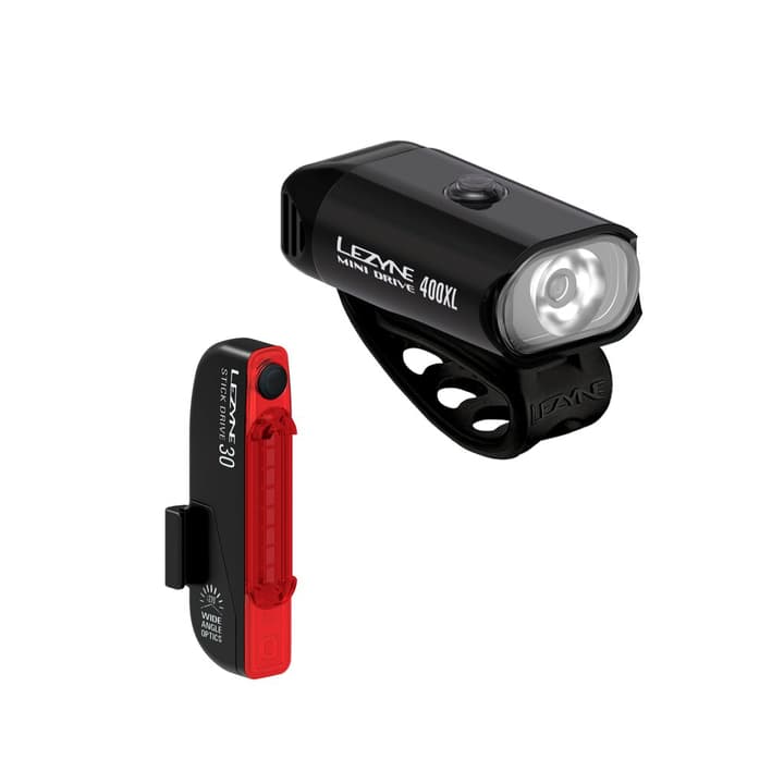 Lezyne Mini Drive 400Xl / Stick Pair Velolicht von Lezyne