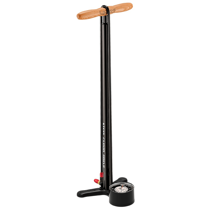 Lezyne Steel Floor Drive 3.5 Tall Standpumpe schwarz von Lezyne