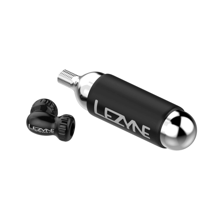 Lezyne Twin Speed Drive CO2 With 25G Cartridge Velopumpe schwarz von Lezyne