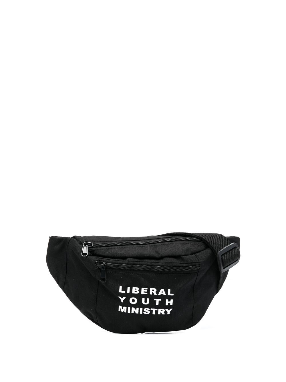 Liberal Youth Ministry logo-print belt bag - Black von Liberal Youth Ministry