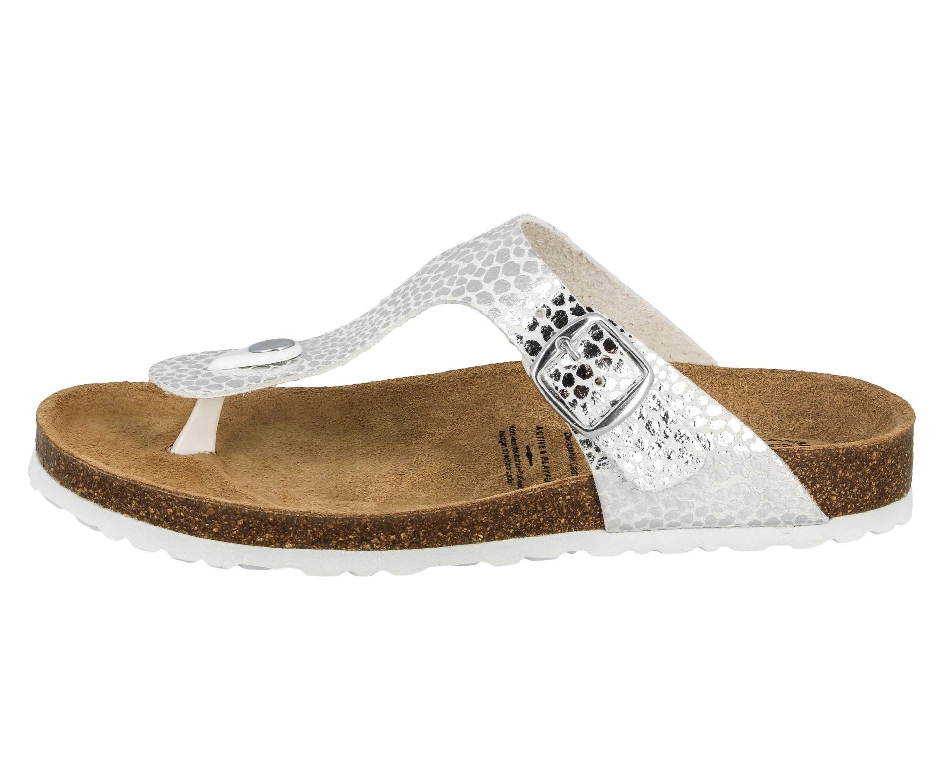 Lico Pantolette »Zehenstegpantolette Bioline Stone« Lico Pantolette »Zehenstegpantolette Bioline Stone« von Lico