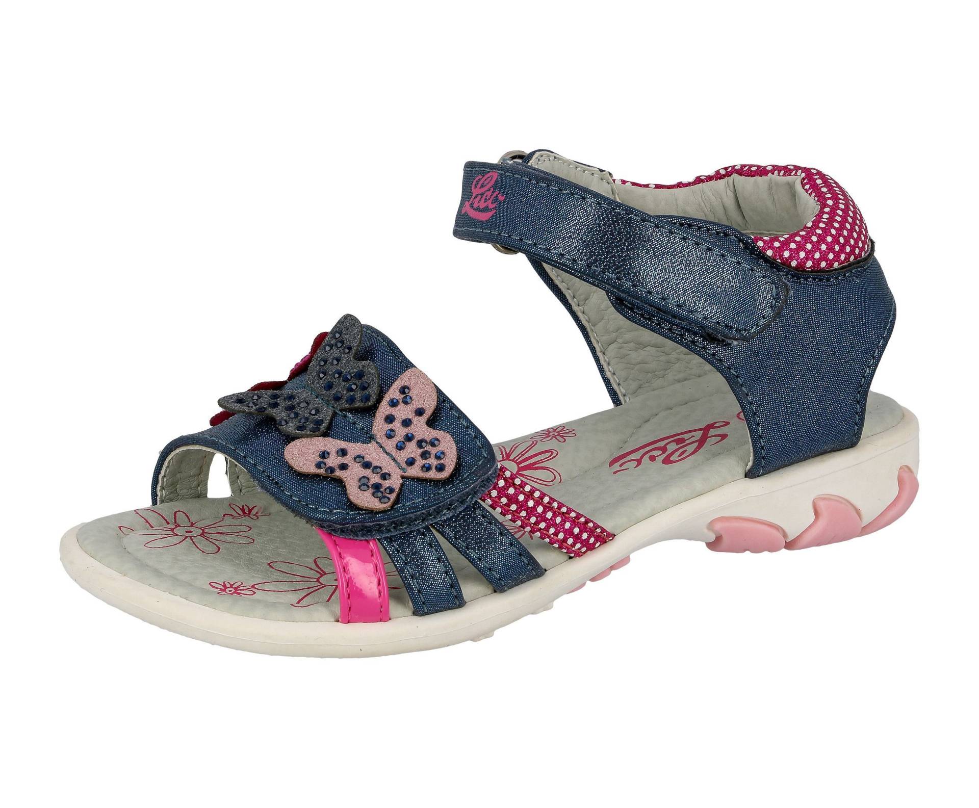 Lico Sandale »Sandale Lindsey V - marine/pink/rosa« von Lico