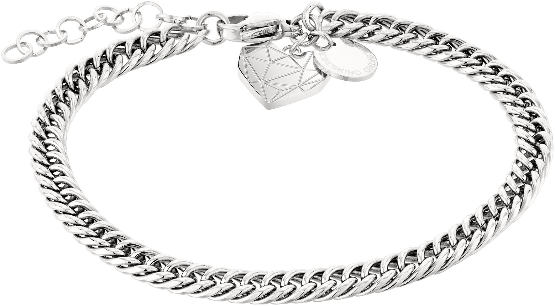 Liebeskind Berlin Armband »Schmuck Geschenk Edelstahl Armkette Herz, LJ-0854-B-21« von Liebeskind Berlin