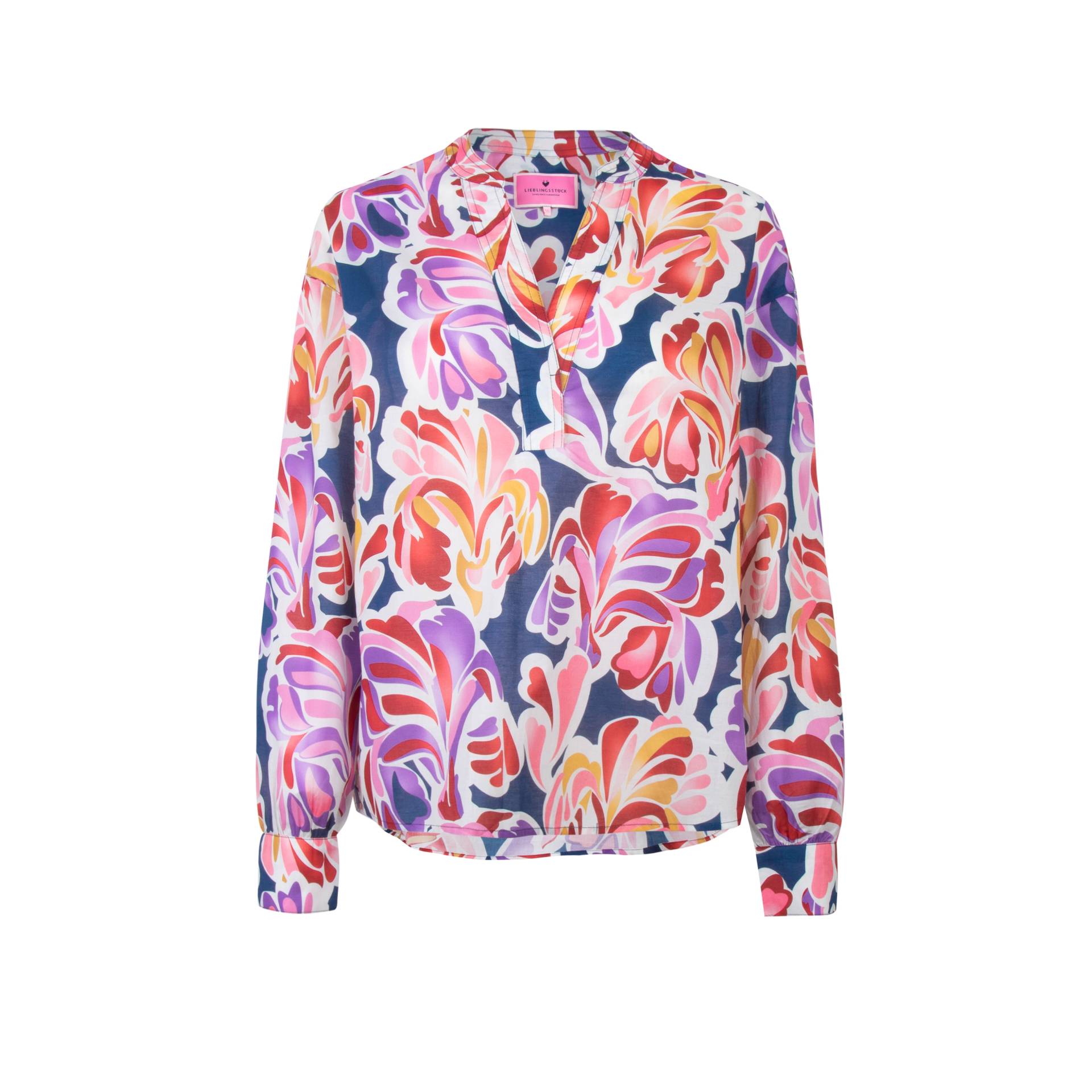 Lieblingsstück Klassische Bluse »EdanaL«, mit allover Print, V-Ausschnitt Lieblingsstück Klassische Bluse »EdanaL«, mit allover Print, V-Ausschnitt von Lieblingsstück