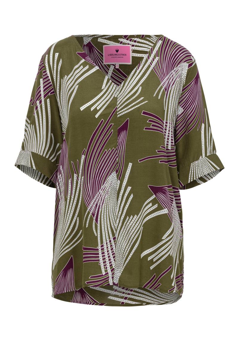Lieblingsstück Schlupfbluse »EvrenL«, mit trendigem Print von Lieblingsstück