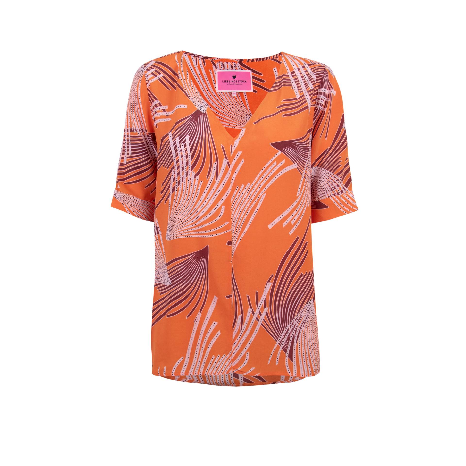Lieblingsstück Schlupfbluse »EvrenL«, mit trendigem Print Lieblingsstück Schlupfbluse »EvrenL«, mit trendigem Print von Lieblingsstück