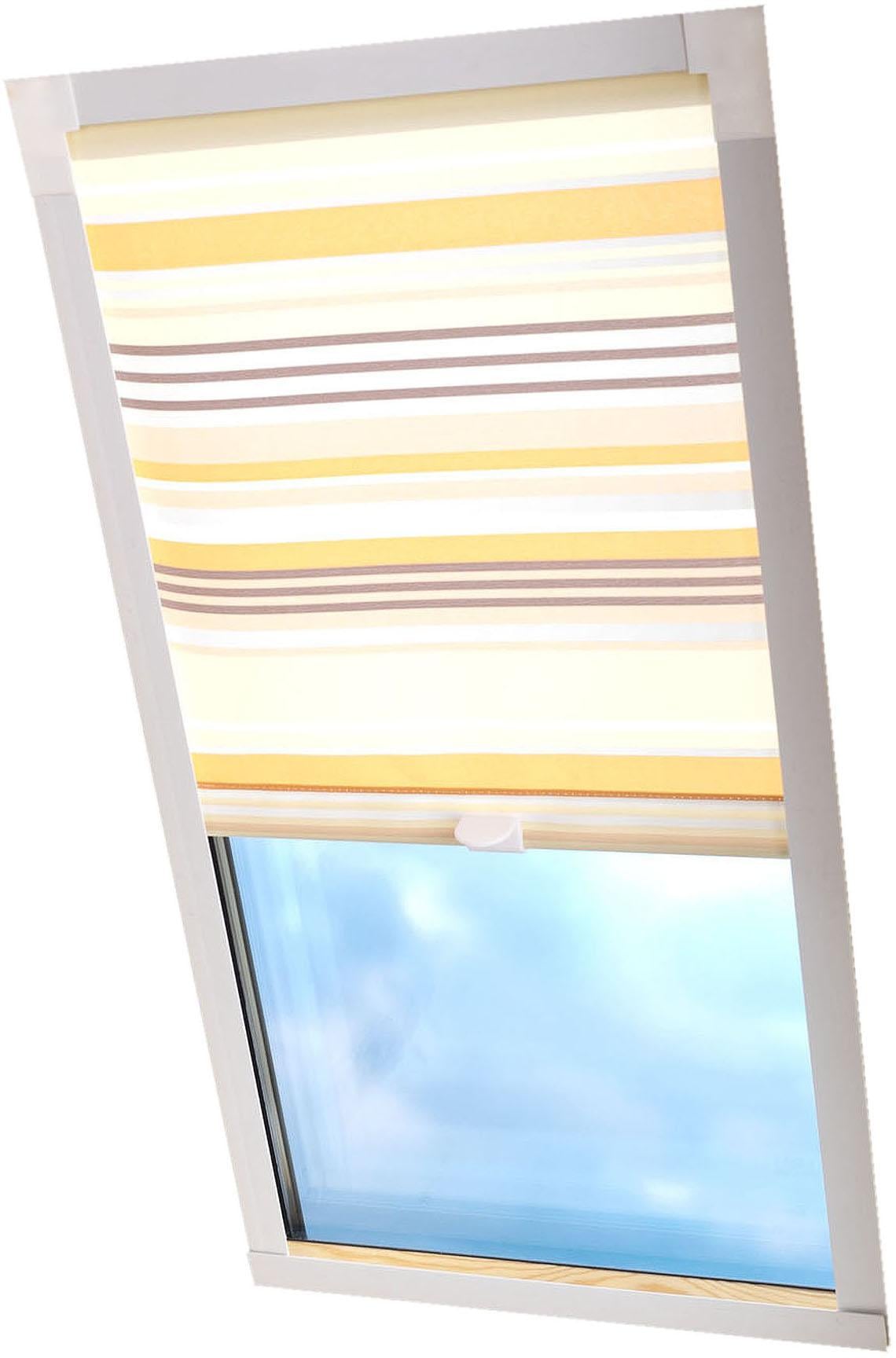 Liedeco Dachfensterrollo »Dekor«, Lichtschutz, in Führungsschienen, Dachfensterrollo Dekor Liedeco Dachfensterrollo »Dekor«, Lichtschutz, in Führungsschienen, Dachfensterrollo Dekor von LIEDECO