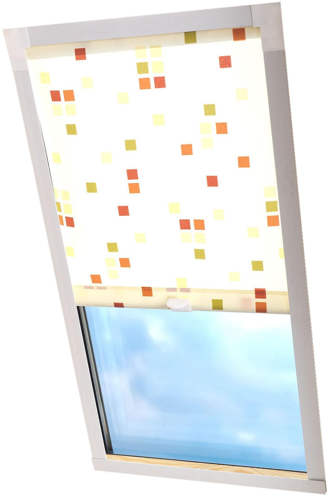 Liedeco Dachfensterrollo »Dekor«, Lichtschutz, in Führungsschienen, Dachfensterrollo Dekor Liedeco Dachfensterrollo »Dekor«, Lichtschutz, in Führungsschienen, Dachfensterrollo Dekor von LIEDECO