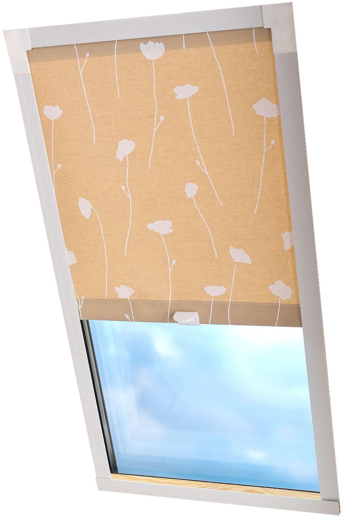Liedeco Dachfensterrollo »Dekor«, Lichtschutz, in Führungsschienen, Dachfensterrollo Dekor Liedeco Dachfensterrollo »Dekor«, Lichtschutz, in Führungsschienen, Dachfensterrollo Dekor von LIEDECO